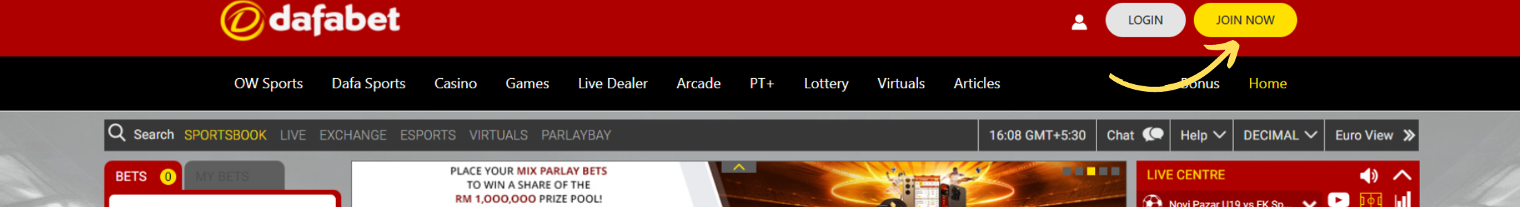 Join DafaBet